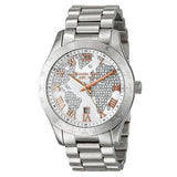 Buy Shop Michael Kors Layton Silver Dial Silver Steel Strap Watch for Women - MK5958 USA Online