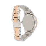 Buy Shop Michael Kors Layton Three Hand Mother of Pearl White Dial Two Tone Steel Strap Watch For Women - MK6849 USA Online