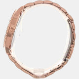 Buy Shop Michael Kors Layton Three Hand Pink Dial Rose Gold Steel Strap Watch For Women - MK6848 USA Online