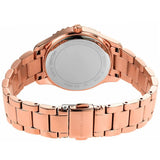 Buy Shop Michael Kors Layton Three Hand Red Dial Rose Gold Steel Strap Watch For Women - MK6893 USA Online