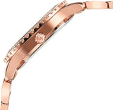 Buy Shop Michael Kors Layton Three Hand Red Dial Rose Gold Steel Strap Watch For Women - MK6893 USA Online