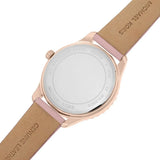 Buy Shop Michael Kors Layton Three-Hand White Dial Pink Leather Strap Watch for Women - MK2909 USA Online