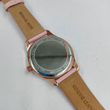 Buy Shop Michael Kors Layton Three-Hand White Dial Pink Leather Strap Watch for Women - MK2909 USA Online