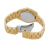 Buy Shop Michael Kors Lennox Analog Blue Dial Gold Steel Strap Watch for Women - MK7460 USA Online