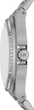 Buy Shop Michael Kors Lennox Analog Crystals Silver Dial Silver Steel Strap Watch For Women - MK7408 USA Online