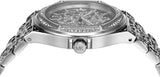 Buy Shop Michael Kors Lennox Analog Crystals Silver Dial Silver Steel Strap Watch For Women - MK7408 USA Online