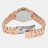 Buy Shop Michael Kors Lennox Analog Pink Dial Rose Gold Steel Strap Watch For Women - MK7396 USA Online
