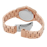 Buy Shop Michael Kors Lennox Analog Pink Dial Rose Gold Steel Strap Watch for Women - MK7462 USA Online