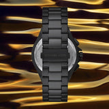 Buy Shop Michael Kors Lennox Chronograph Black Dial Black Steel Strap Watch For Men - MK8941 USA Online