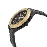 Buy Shop Michael Kors Lennox Chronograph Black Dial Black Steel Strap Watch For Men - MK8941 USA Online