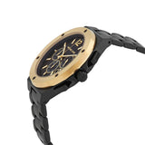 Buy Shop Michael Kors Lennox Chronograph Black Dial Black Steel Strap Watch For Men - MK8941 USA Online