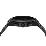 Buy Shop Michael Kors Lennox Chronograph Black Dial Black Steel Strap Watch For Men - MK9146 USA Online
