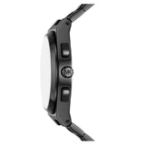Buy Shop Michael Kors Lennox Chronograph Black Dial Black Steel Strap Watch For Men - MK9146 USA Online