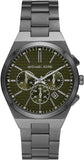 Buy Shop Michael Kors Lennox Chronograph Black Dial Black Steel Strap Watch For Men - MK9146 USA Online