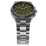 Buy Shop Michael Kors Lennox Chronograph Black Dial Grey Steel Strap Watch For Men - MK9118 USA Online