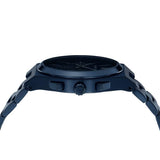 Buy Shop Michael Kors Lennox Chronograph Blue Dial Blue Steel Strap Watch For Women - MK9147 USA Online