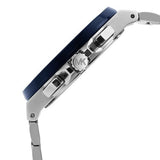 Buy Shop Michael Kors Lennox Chronograph Blue Dial Silver Steel Strap Watch For Men - MK8938 USA Online