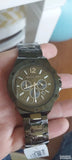 Buy Shop Michael Kors Lennox Chronograph Green Dial Green Steel Strap Watch For Men - MK9103 USA Online