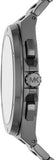 Buy Shop Michael Kors Lennox Chronograph Quartz Grey Dial Grey Steel Strap Watch For Men - MK9102 USA Online