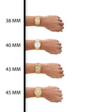 Buy Shop Michael Kors Lennox Chronograph White Dial Gold Steel Strap Watch For Men - MK9120 USA Online