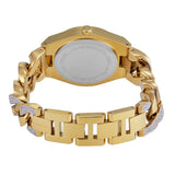 Buy Shop Michael Kors Lennox Pavé Crystals Silver Dial Two Tone Steel Strap Watch for Women - MK7487 USA Online