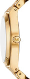 Buy Shop Michael Kors Lennox Pavé Crystals Silver Dial Two Tone Steel Strap Watch for Women - MK7487 USA Online