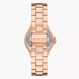 Buy Shop Michael Kors Lennox Quartz Rose Gold Dial Rose Gold Steel Strap Watch For Women - MK7405 USA Online