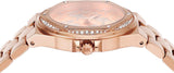Buy Shop Michael Kors Lennox Quartz Rose Gold Dial Rose Gold Steel Strap Watch For Women - MK7405 USA Online