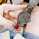 Buy Shop Michael Kors Lennox Quartz Silver Dial Silver Steel Strap Watch For Women - MK7234 USA Online