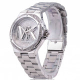 Buy Shop Michael Kors Lennox Quartz Silver Dial Silver Steel Strap Watch For Women - MK7234 USA Online