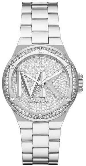 Buy Shop Michael Kors Lennox Quartz Silver Dial Silver Steel Strap Watch For Women - MK7234 USA Online