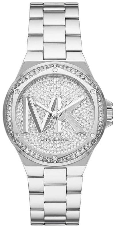 Buy Shop Michael Kors Lennox Quartz Silver Dial Silver Steel Strap Watch For Women - MK7234 USA Online