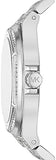 Buy Shop Michael Kors Lennox Three Hand Blue Dial Silver Steel Strap Watch For Women - MK6990 USA Online