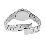 Buy Shop Michael Kors Lennox Three-Hand Blue Dial Silver Steel Strap Watch For Women - MK7397 USA Online