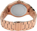 Buy Shop Michael Kors Lennox Three Hand Crystals Rose Gold Dial Rose Gold Steel Strap Watch For Women - MK6992 USA Online