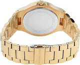 Buy Shop Michael Kors Lennox Three Hand Crystals White Dial Gold Steel Strap Watch For Women - MK6991 USA Online