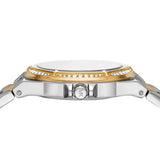 Buy Shop Michael Kors Lennox Three-Hand Gold Dial Two Tone Steel Strap Watch For Women - MK6988 USA Online