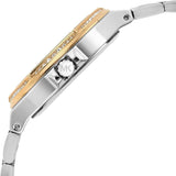 Buy Shop Michael Kors Lennox Three-Hand Gold Dial Two Tone Steel Strap Watch For Women - MK6988 USA Online