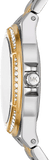 Buy Shop Michael Kors Lennox Three-Hand Gold Dial Two Tone Steel Strap Watch For Women - MK6988 USA Online