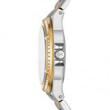 Buy Shop Michael Kors Lennox Three-Hand Gold Dial Two Tone Steel Strap Watch For Women - MK6988 USA Online