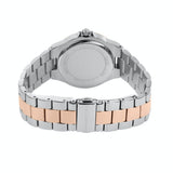 Buy Shop Michael Kors Lennox Three Hand Quartz Silver Dial Two Tone Steel Strap Watch For Women - MK6989 USA Online