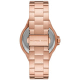 Buy Shop Michael Kors Lennox Three Hand Rose Gold Dial Rose Gold Steel Strap Watch For Women - MK1063 USA Online