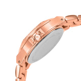 Buy Shop Michael Kors Lennox Three Hand Rose Gold Dial Rose Gold Steel Strap Watch For Women - MK7230 USA Online