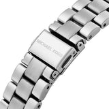 Buy Shop Michael Kors Lennox Three Hand Silver Dial Silver Steel Strap Watch For Women - MK7280 USA Online
