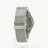 Buy Shop Michael Kors Lennox Three-Hand Silver Dial Silver Steel Strap Watch For Women - MK7337 USA Online