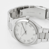 Buy Shop Michael Kors Lennox Three Hand Silver Dial Silver Steel Strap Watch For Women - MK7393 USA Online