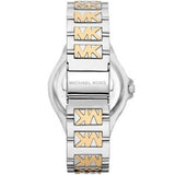 Buy Shop Michael Kors Lennox Three Hand Silver Dial Two Tone Steel Strap Watch For Women - MK7338 USA Online
