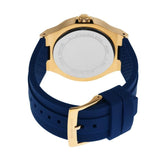 Buy Shop Michael Kors Lennox Three Hand White Dial Blue Silicone Strap Watch For Women - MK7333 USA Online