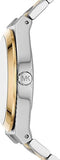 Buy Shop Michael Kors Lennox Three-Hand White Dial Two Tone Steel Strap Watch for Women - MK7464 USA Online