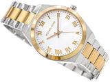 Buy Shop Michael Kors Lennox Three-Hand White Dial Two Tone Steel Strap Watch for Women - MK7464 USA Online